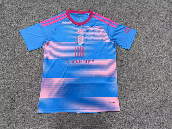 AAA Quality Fulham 26/27 Third Blue/Pink Soccer Jersey